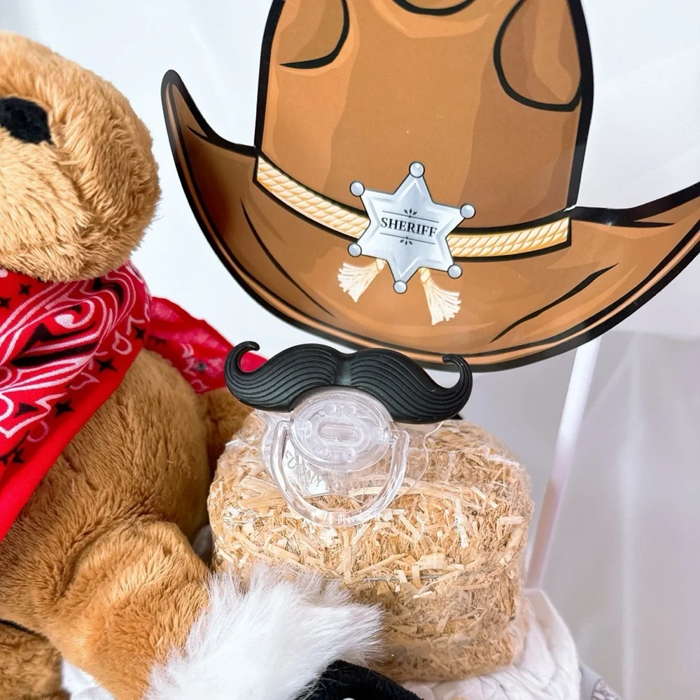 Cowboy Diaper Cake, Western Baby Shower
